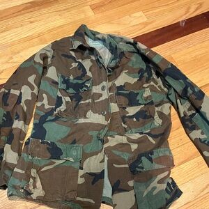 Men's Camouflage Military Field Jacket